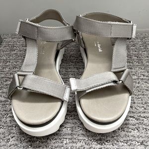 Charles David Sandals- Grey